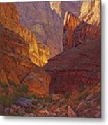 Mile 202 Canyon Metal Print