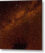 Milky Way Tree Metal Print