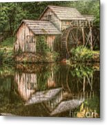 Mill On The Blue Ridge Metal Print