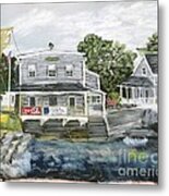 Millie's Cafe Metal Print