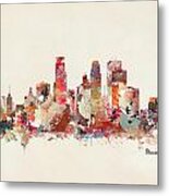 Minneapolis Minnesota Metal Print