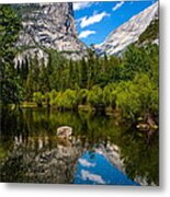 Mirror Lake Metal Print