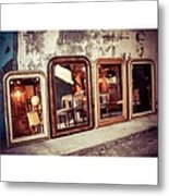 Mirrors Metal Print