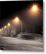 Mission Road Metal Print