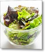 Mixed Salad In A Cup Metal Print