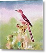 Mocking Bird Metal Print