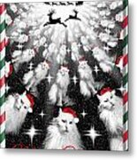 Mod Cards - Santa's Helpers - Merry Christmas Metal Print