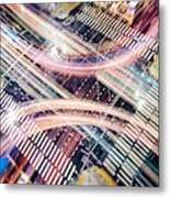 Modern City Concepts: Intersection Metal Print