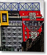 Modern New York Building Metal Print