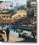 Monaco 1969 Metal Print