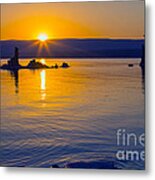 Mono Lake Sunrise Metal Print