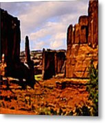Monument Valley Painting Painting by Bob and Nadine Johnston - Fine Art ...