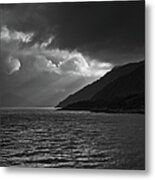 Moody Scottish Weather Metal Print