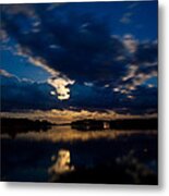 Moon Glow Metal Print