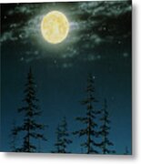 Moon Magic Metal Print