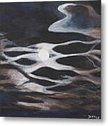 Moonglow Metal Print