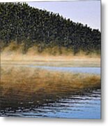 Moose Lake Paddle Metal Print