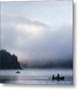 Morning Mist Metal Print