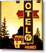 Motel Hell Metal Print