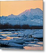 Mount Foraker Metal Print