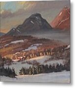 Mount Greylock From Clarksburg Metal Print