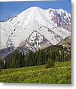 Mount Rainier Washington Metal Print