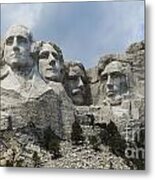 Mount Rushmore Metal Print