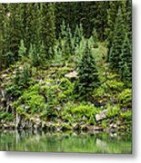 Mountain Green Metal Print