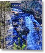 Mountain Waterfall Metal Print