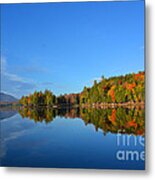 Mountains Of Fall Colors Metal Print