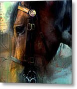 Mounted New York Tuesday Metal Print