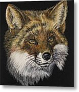 Mr. Red Fox Metal Print