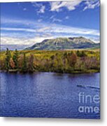 Mt Katahdin Hdr Metal Print