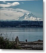 Mt Rainier Metal Print