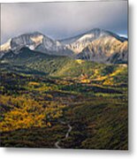 Mt. Sopris Metal Print