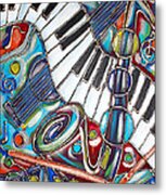 Music Time 3 Metal Print