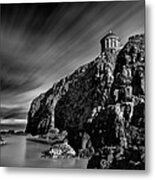 Mussenden Temple And Sea Stack Metal Print