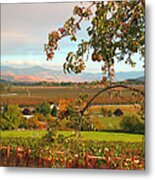 My Favorite Valley View - Autumn In Southern Oregon - Scenic Nature Metal Print