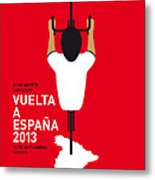 My Vuelta A Espana Minimal Poster - 2013 Metal Print