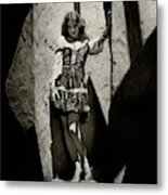 Myrna Loy In A Cave Metal Print