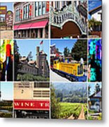 Napa Sonoma County Wine Country 20140906 Metal Print