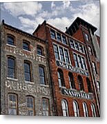 Nashville Tn Street Scene Metal Print