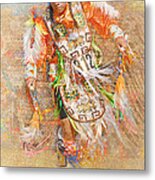 Native American Dancer Metal Print