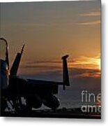 Navy Super Hornet Metal Print