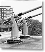 Navy Yard In Boston Metal Print