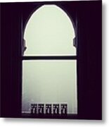 Near White-out Conditions In Chicago Metal Print