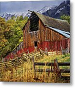 Neff- Hardman Barn Metal Print