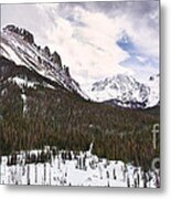 Never Summer Wilderness Area Panorama Metal Print