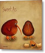 New Arrival. Kiwi Bird - Sweet As - Boy Metal Print