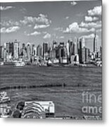 New York City Summer Skyline Ii Metal Print